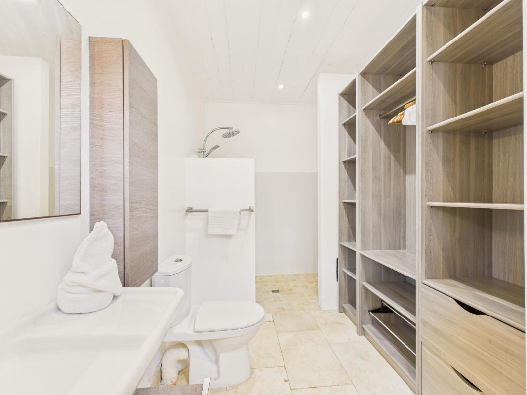 32 Location villa 10 personnes martinique bungalow  - sdd chambre 4